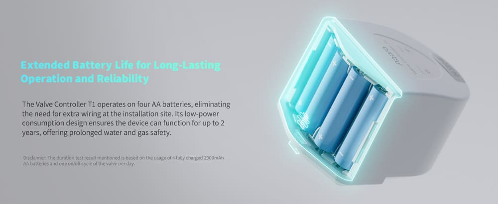 Aqara uzaver vody na bateriu